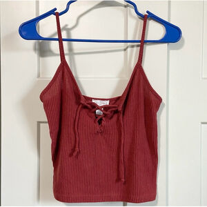 Full Tilt tie up tank top size medium